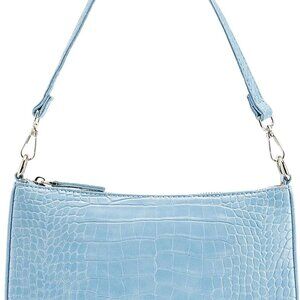 Small Shoulder bag with 2 Removable Straps Cross Body Clutch Purse Handbag for W